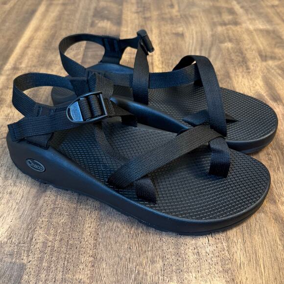 Chaco Men’s Z/2 Classic One-Strap Performance Hiking Watersport Sandal BLK Sz 11 - Picture 4 of 10